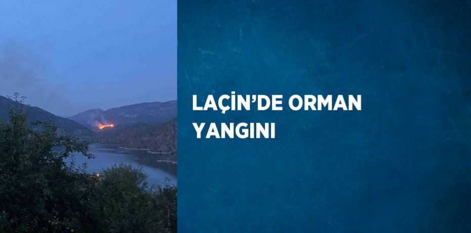 LAÇİN’DE ORMAN YANGINI