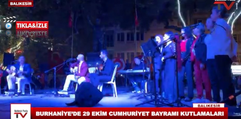 BURHANİYE’DE 29 EKİM CUMHURİYET BAYRAMI KUTLAMALARI