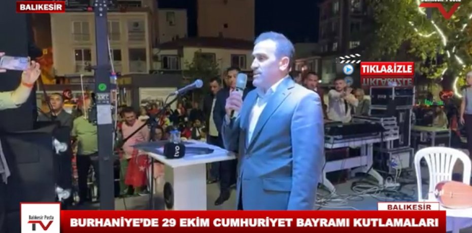 BURHANİYE’DE 29 EKİM CUMHURİYET BAYRAMI KUTLAMALARI